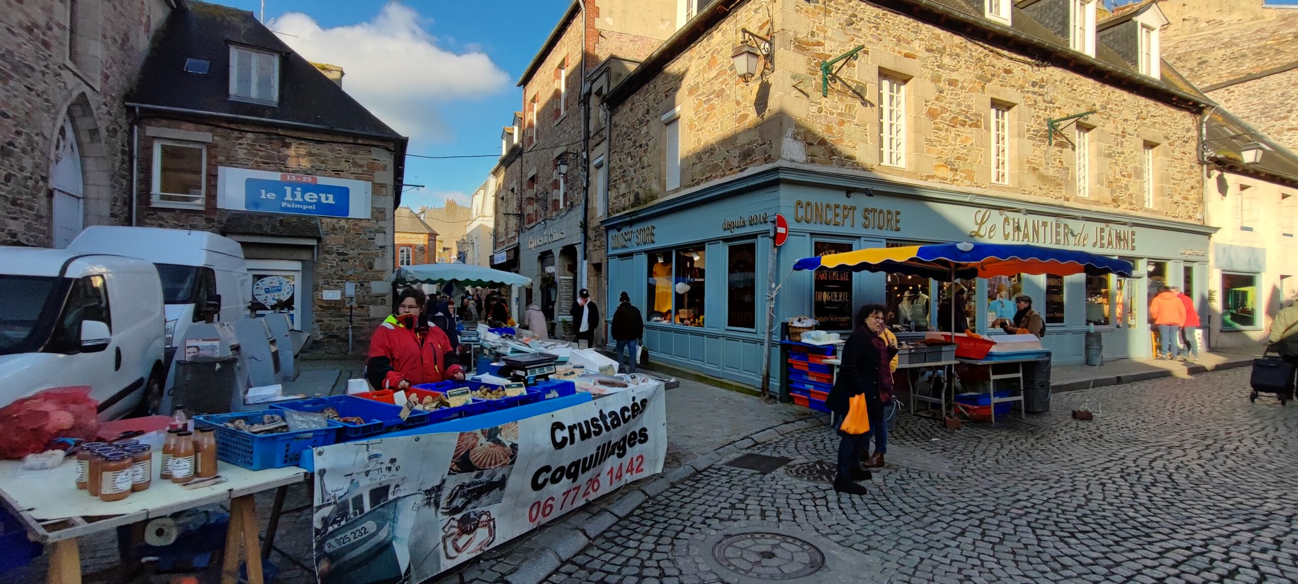 Le marché de Paimpol